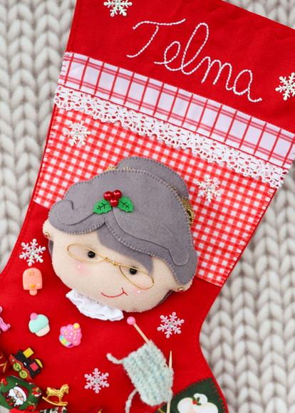 Bota Natal Mamãe Noel