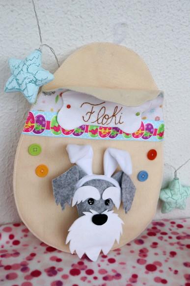 Decoração e Porta Presente Páscoa Bichinho de Estimação