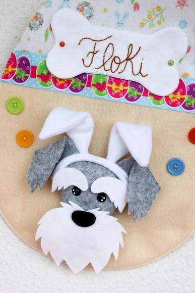 Decoração e Porta Presente Páscoa Bichinho de Estimação