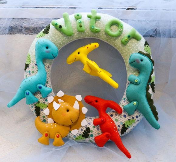 Guirlanda Maternidade Dinossauros
