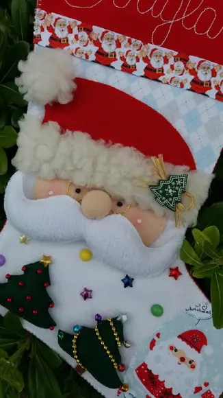 Bota Meia Natal Papai Noel