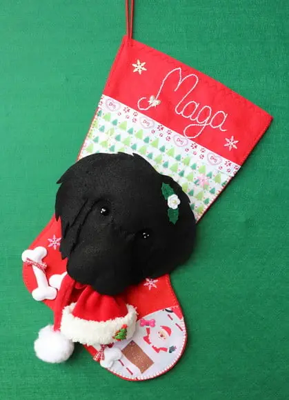 Bota Natal Bichinho de Estimação