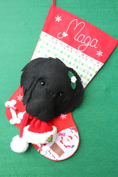 Bota Natal Bichinho de Estimação