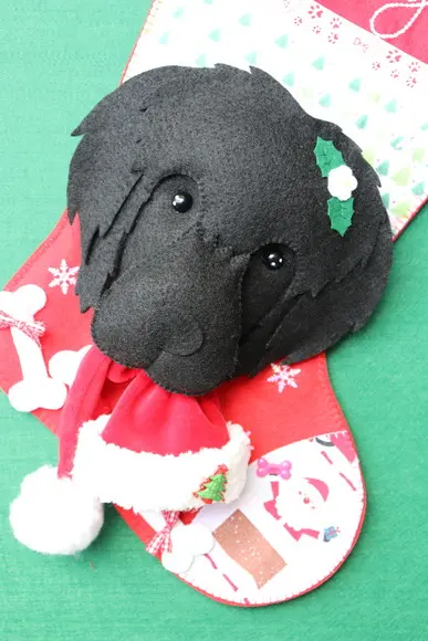 Bota Natal Bichinho de Estimação