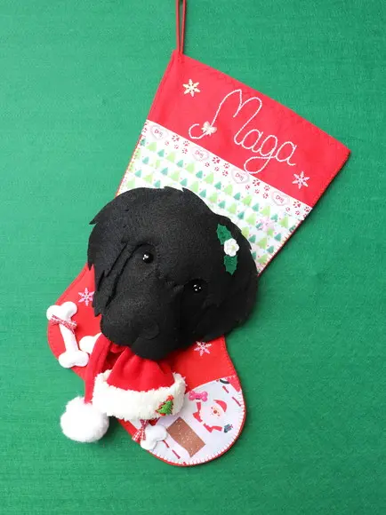 Bota Natal Bichinho de Estimação