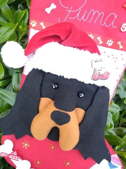 Bota Natal Bichinho de Estimação