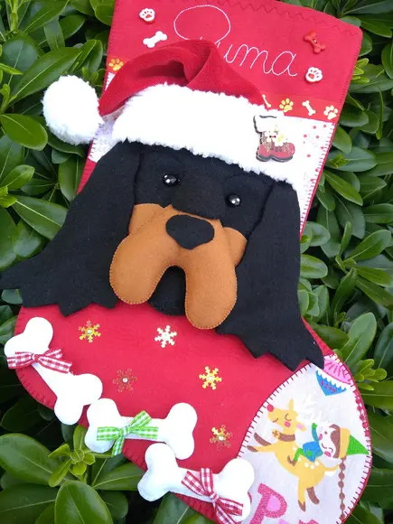 Bota Natal Bichinho de Estimação