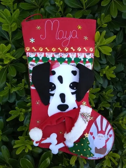 Bota Natal Bichinho de Estimação