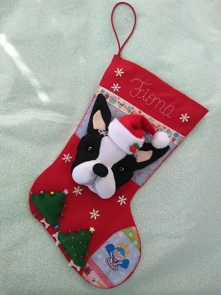 Bota Natal Bichinho de Estimação