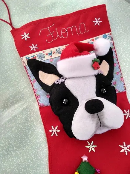 Bota Natal Bichinho de Estimação