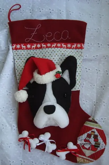 Bota Natal Bichinho de Estimação
