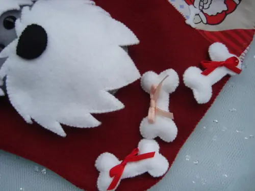 Bota Natal Bichinho de Estimação