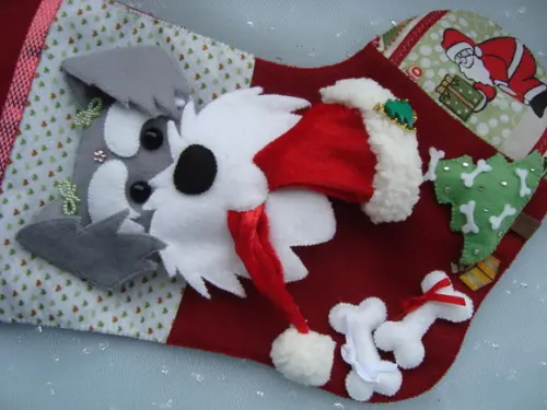 Bota Natal Bichinho de Estimação