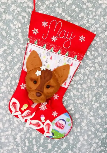 Bota Natal Gato de Estimação