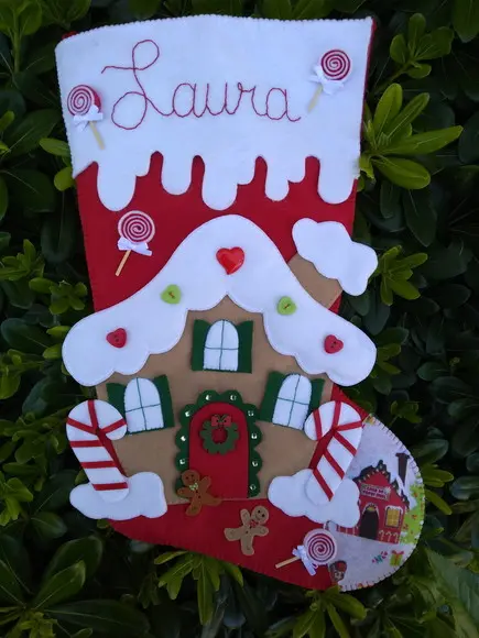 Bota Natal Casinha de Doces