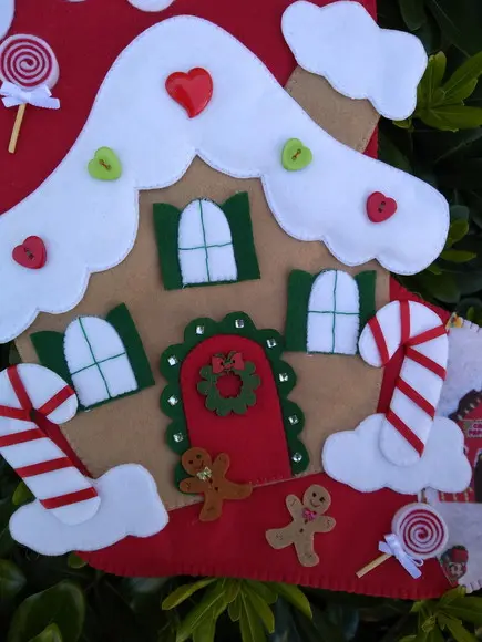 Bota Natal Casinha de Doces