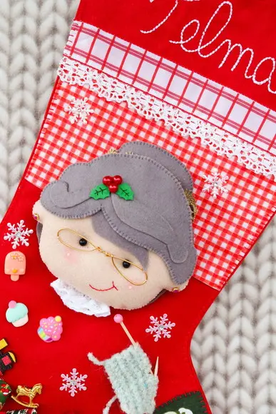 Bota Natal Mamãe Noel