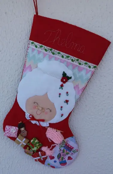 Bota Natal Mamãe Noel
