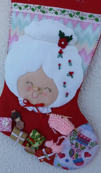 Bota Natal Mamãe Noel
