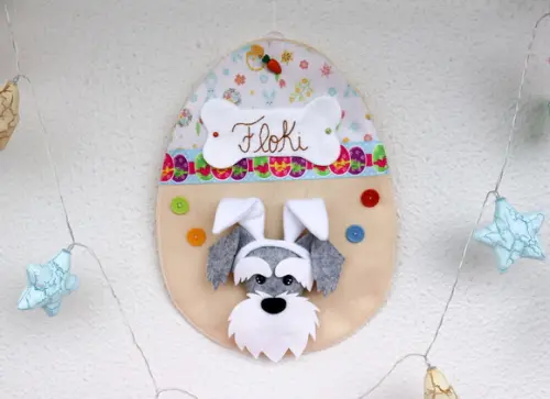 Decoração e Porta Presente Páscoa Bichinho de Estimação