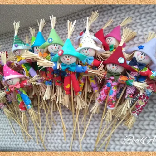 Espantalho (kit com 3 Unidades) Decoração de Festa
