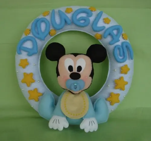 Guirlanda Maternidade Baby Mickey