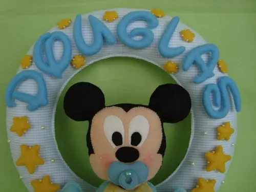 Guirlanda Maternidade Baby Mickey