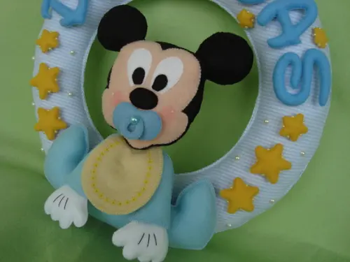 Guirlanda Maternidade Baby Mickey