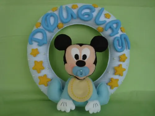 Guirlanda Maternidade Baby Mickey