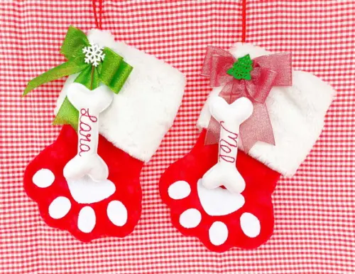 Meia de Natal Pet Personalizada