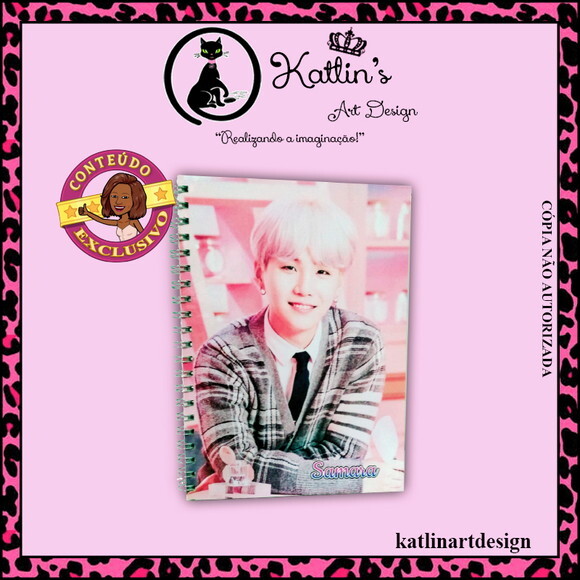 Caderno 1 Matéria - Suga Min Yoon-gi (BTS)