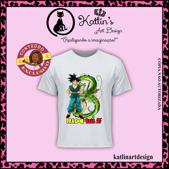 Camisa Personalizada - Goku e Shenlong