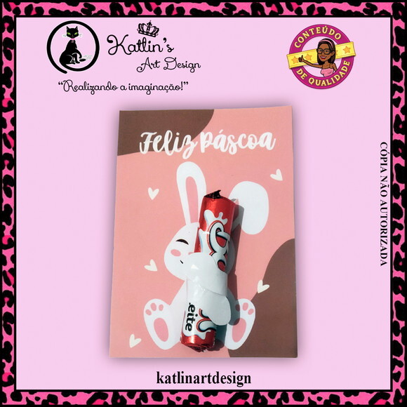 Card para Baton ou Bis - Páscoa