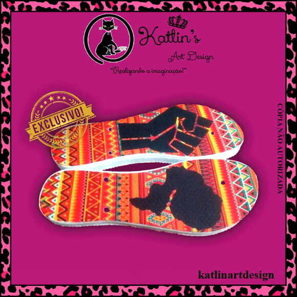 Chinelo Personalizado - África