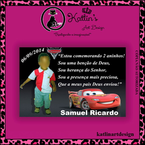 Imã - Relâmpago McQueen (Carros)