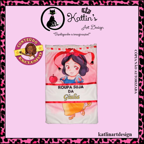 Kit Sujinhas e Limpinhas - Branca de Neve