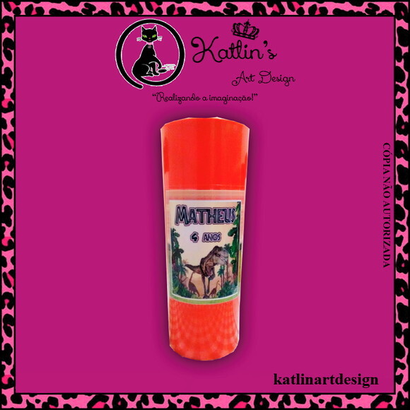 Long Drink Personalizado - Dinossauro