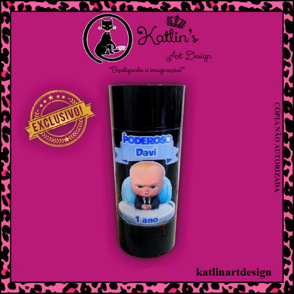 Long Drink Personalizado - O Poderoso Chefinho