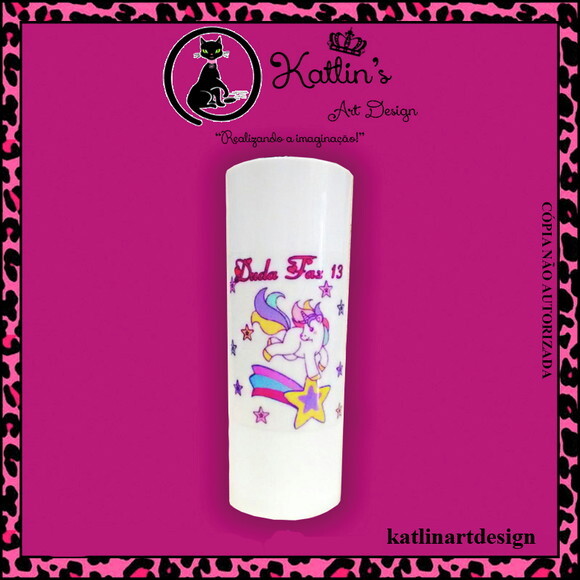 Long Drink Personalizado - Unicórnio
