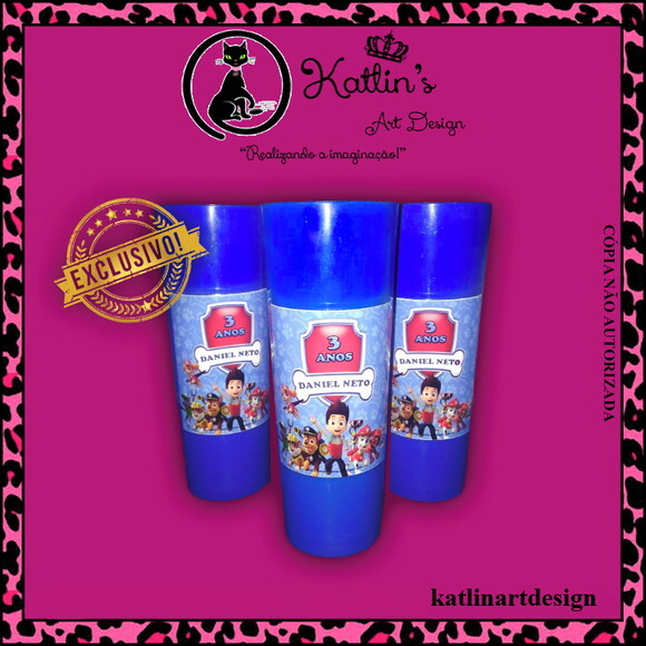 Long Drink Personalizado - Patrulha Canina