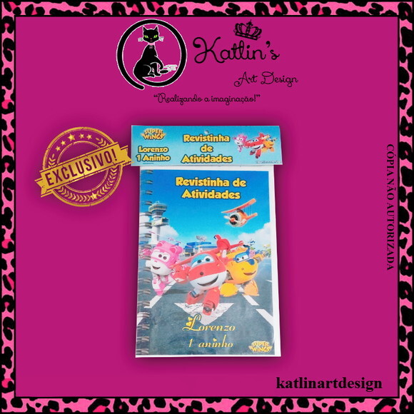 Revistinha de Atividades - Super Wings