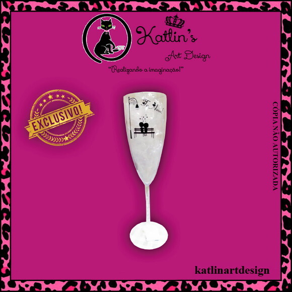 Taça Champagne - Namorados