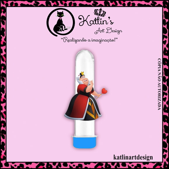 Tubete 13cm - Alice no País das Maravilhas