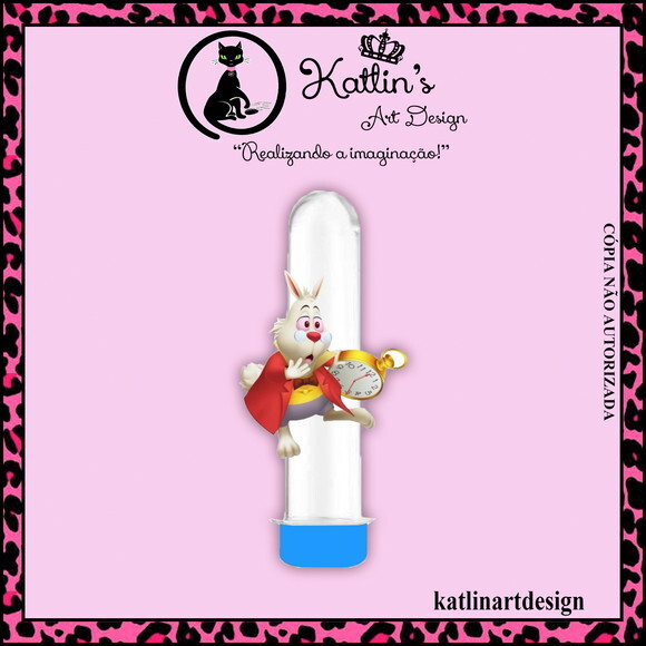 Tubete 13cm - Alice no País das Maravilhas