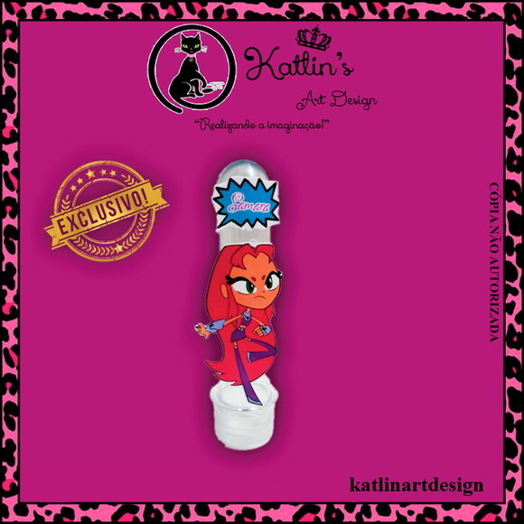 Tubete 13cm - Jovens Titãs