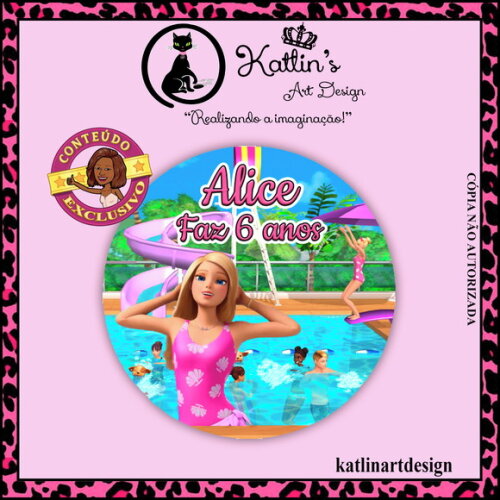 Adesivo - Barbie Dreamhouse Adventures
