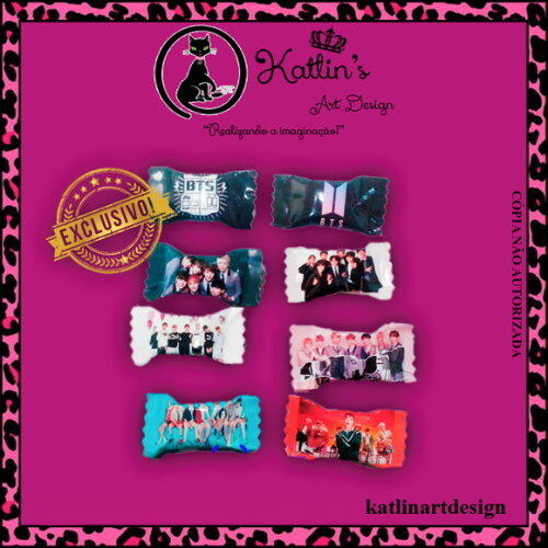 Balas Personalizadas - BTS