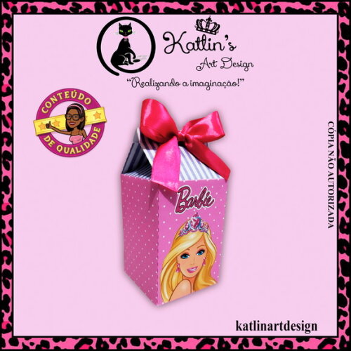 Caixa Milk - Barbie Princesa
