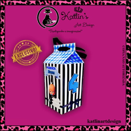 Caixa Milk - O Poderoso Chefinho