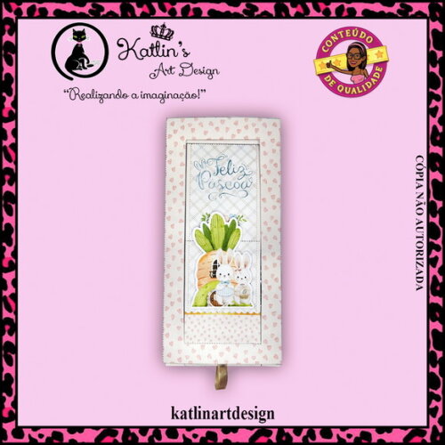 Caixa para Barra de Chocolate - Páscoa